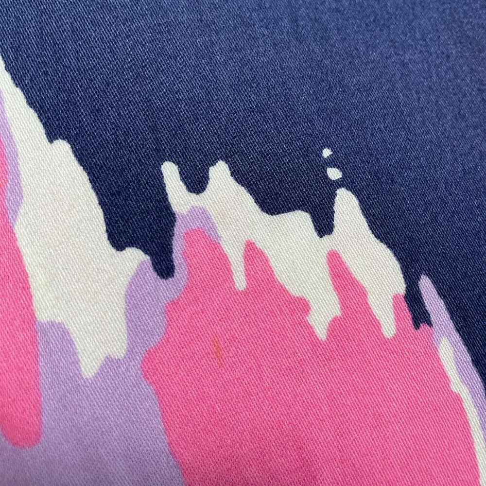 Lilly Pulitzer Tunic Womens XS Ciara Pink Blue Retro Floral Resort Vacation